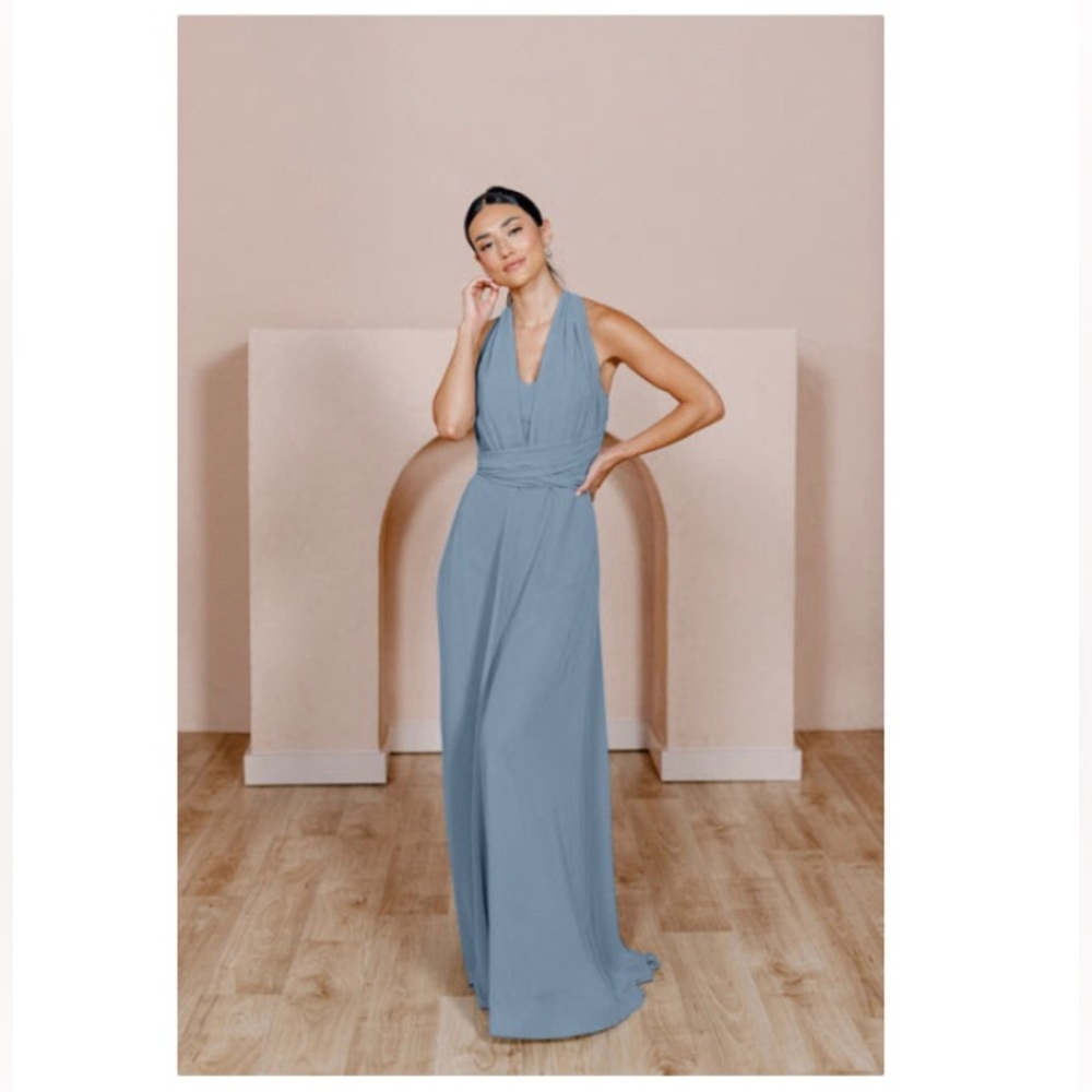 Revelry Devan Convertible Chiffon Dress NWT